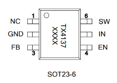 DC-DC转换电源管理芯片-TX4137的解决方案