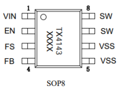 DC-DC转换电源管理芯片-TX4143的解决方案